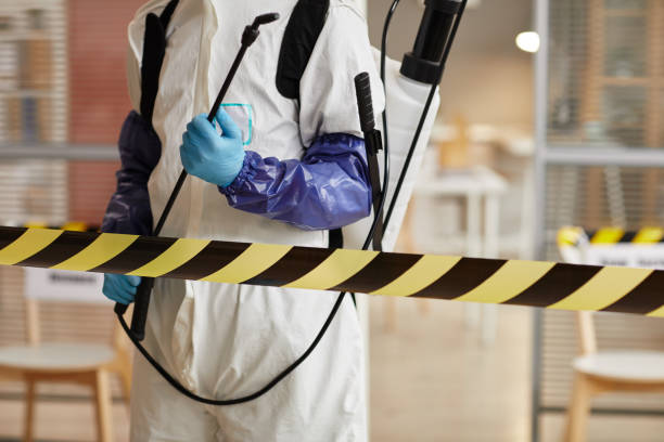 Professional Unattended Death Cleanup technician working in Amlin, OH